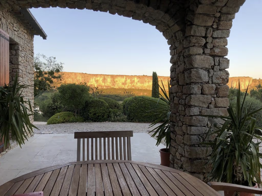 Vue panoramique du Luberon